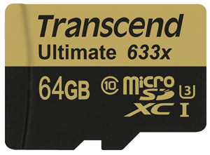 RANSCEND micro-SD UHS-I U3